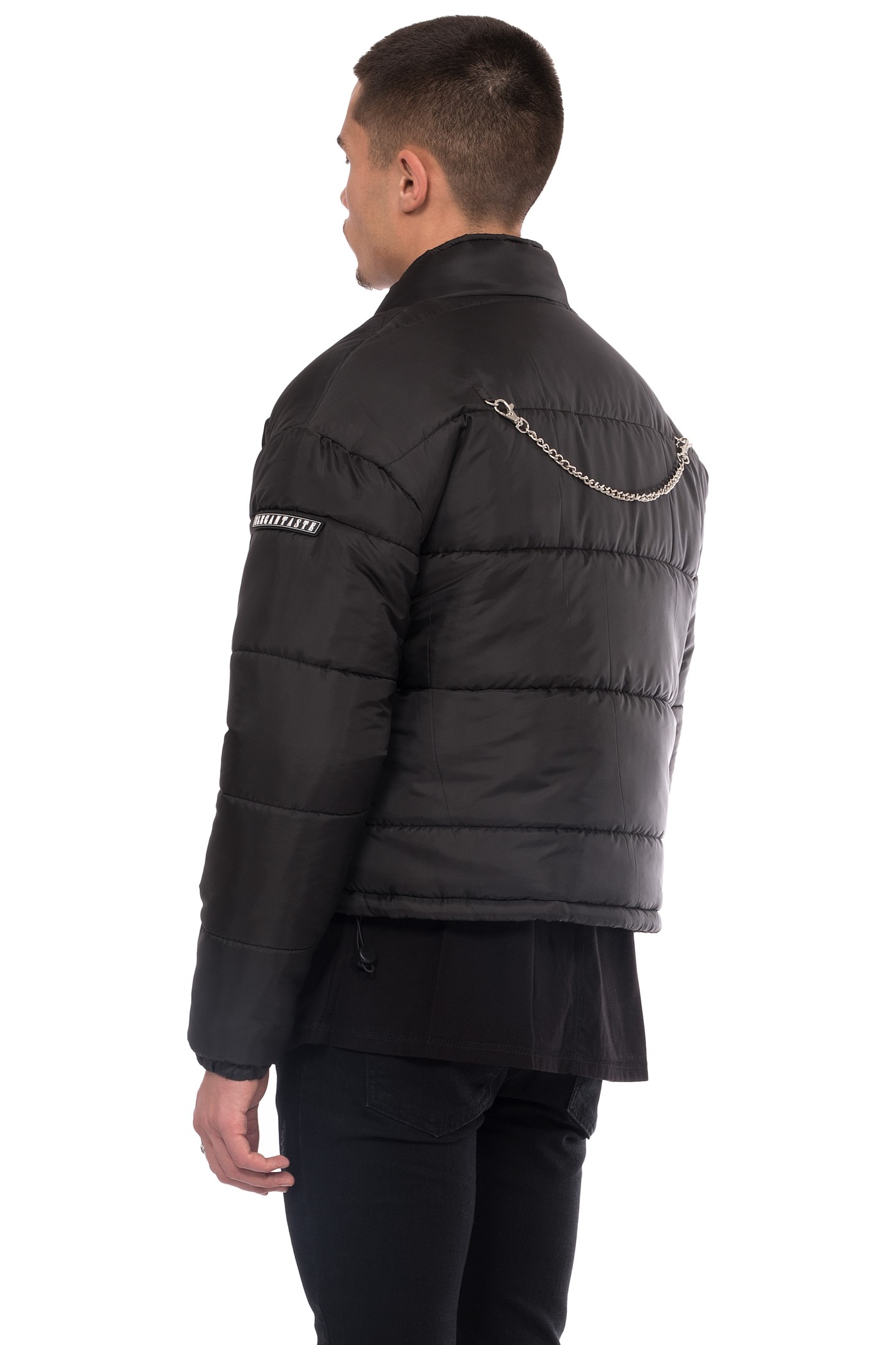 Puffa Jacket - Matte Black