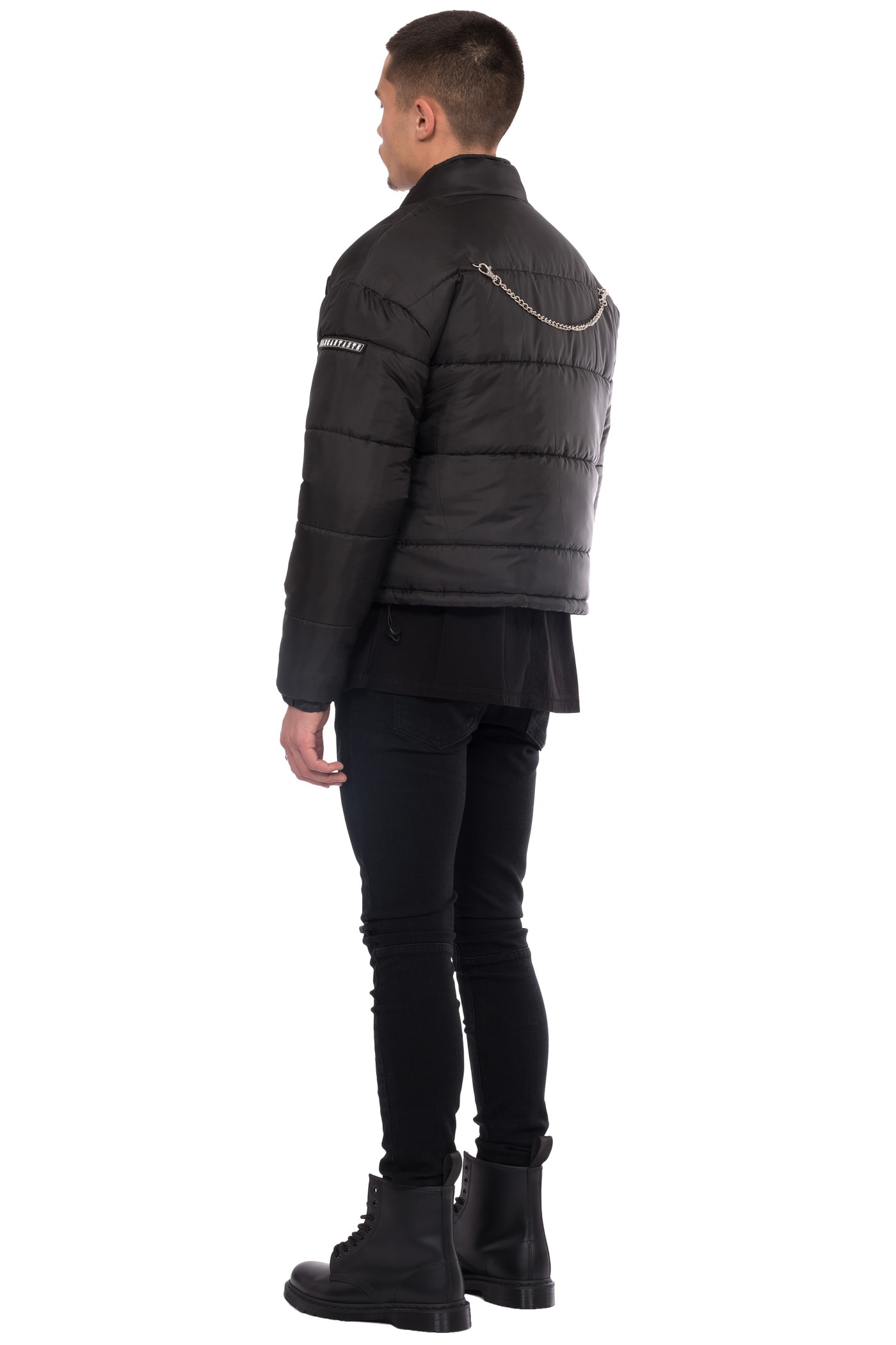 Puffa Jacket - Matte Black
