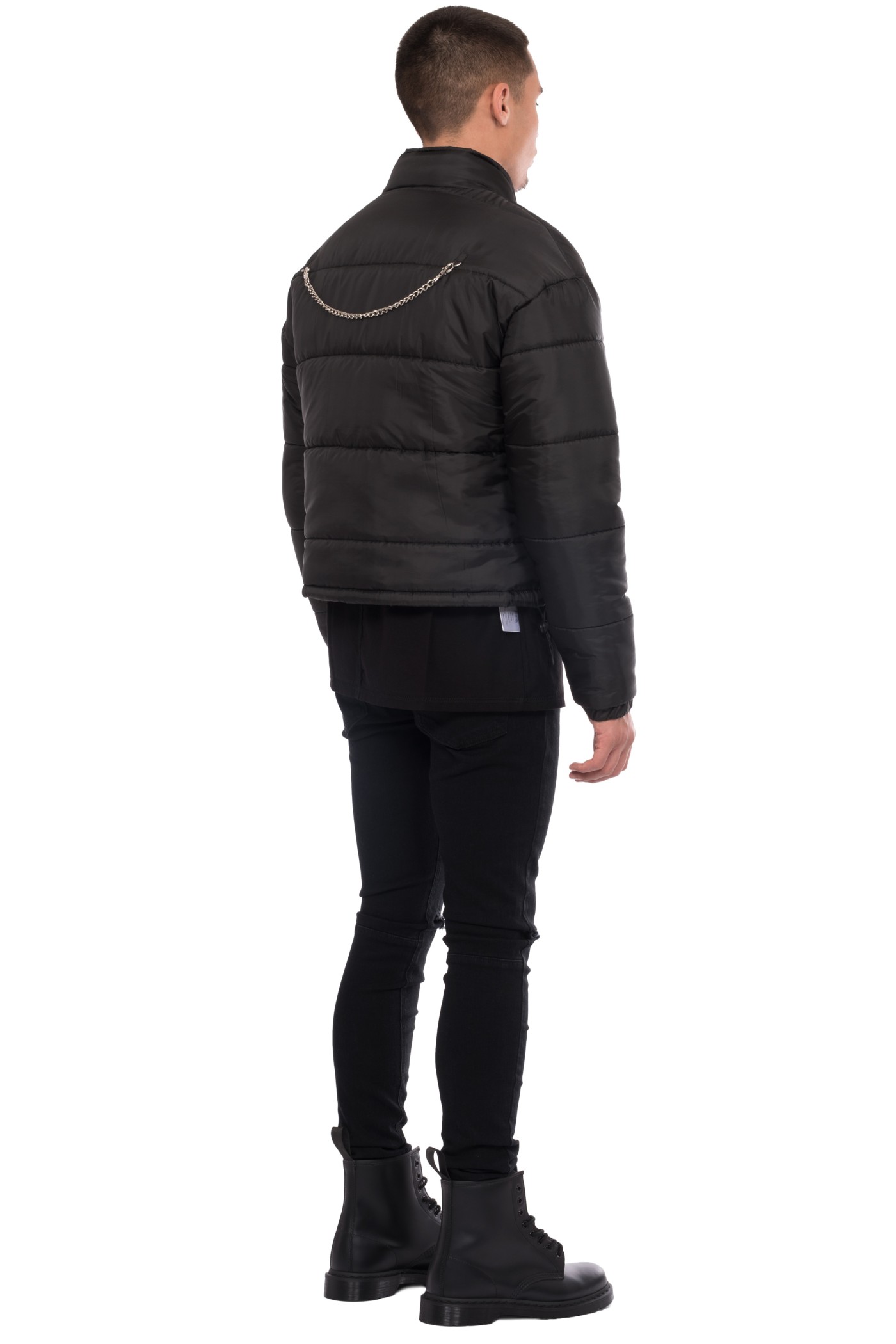 Puffa Jacket - Matte Black