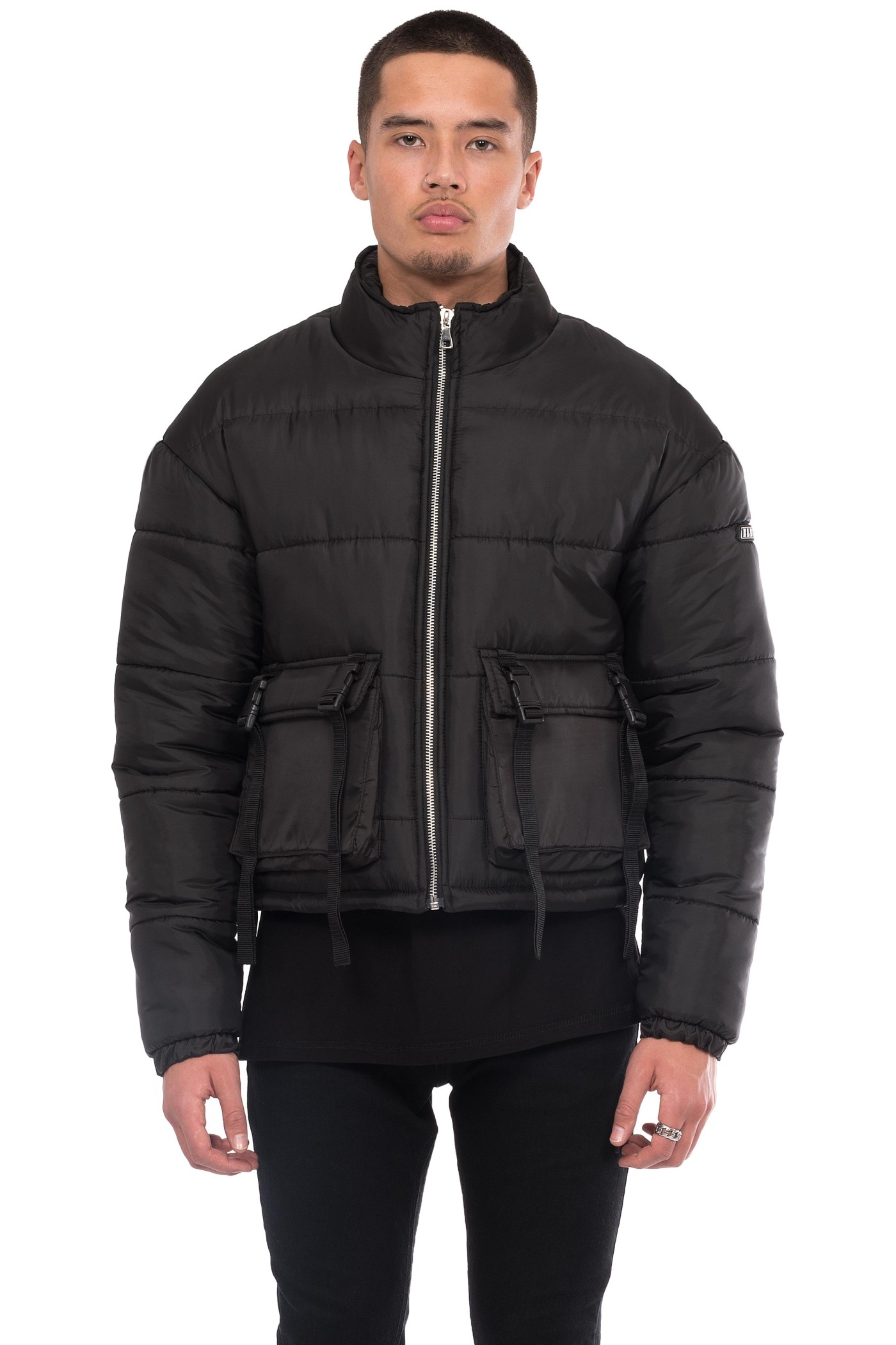 Puffa Jacket - Matte Black