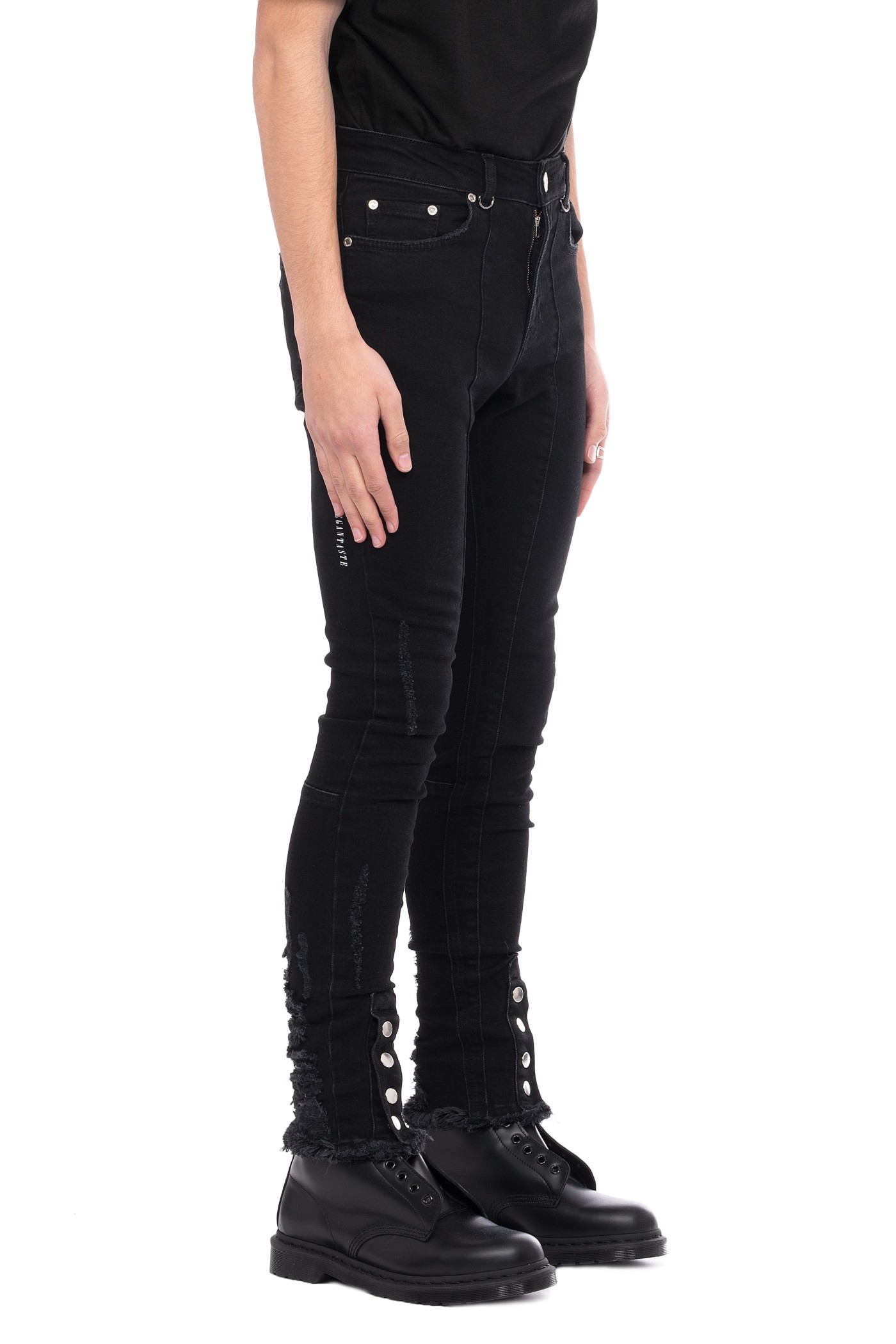 Destroyer Stripe Jeans - Vintage Black Denim